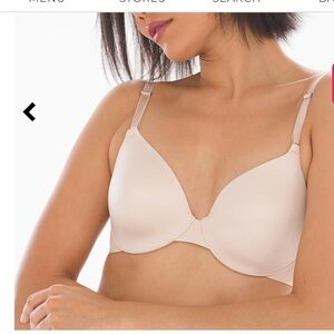 NWT - SOMA Vanishing Back Full Coverage Bra, Sand, 38DDD